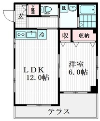 ルミナ印内の物件間取画像